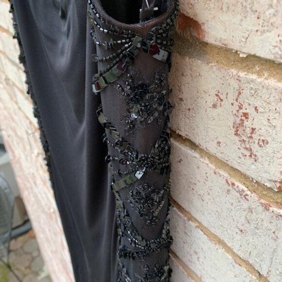 Rimini by Shaw black evening gown size 6 NWT - Picture 7 of 16